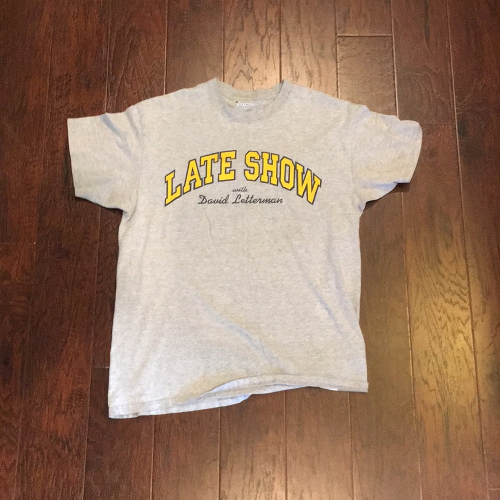 Vintage Medium David Letterman “Late Show” Shirt